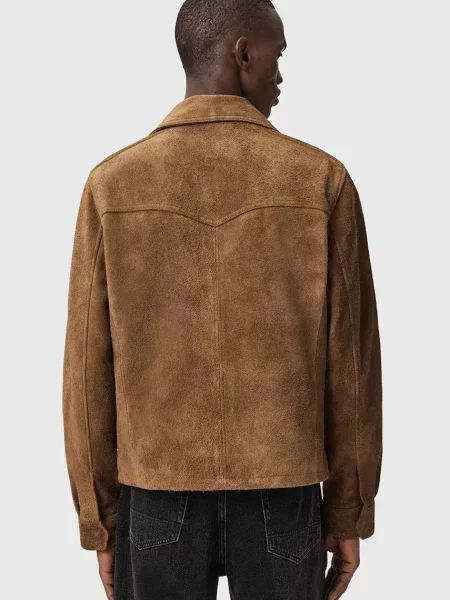 Замшевая куртка Allsaints