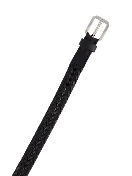 Curea Tom Ford din piele țesută negru