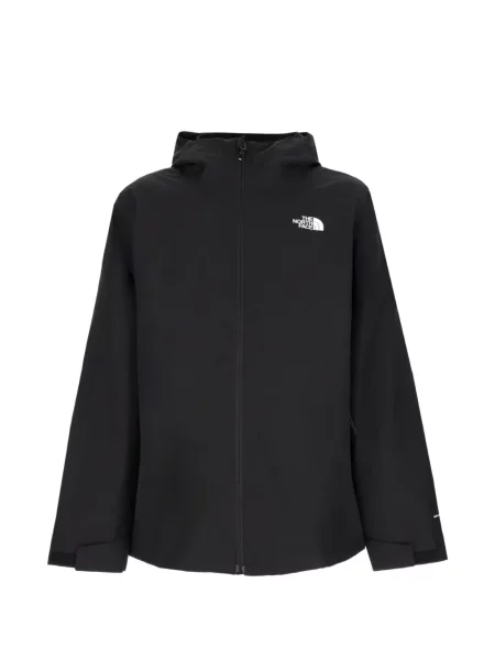 Яке The North Face с качулка с принт черно