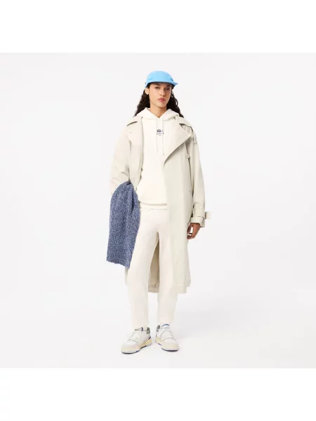 Зауженные спортивные штаны Lacoste голубые