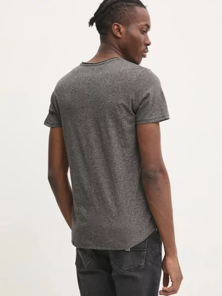 Tričko Tommy Jeans sivá