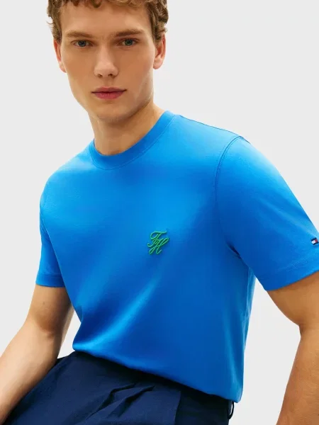 Футболка Tommy Hilfiger синя