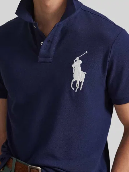 Polo Ralph Lauren Polo Granatowy Custom niebieska