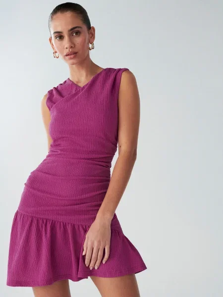 BWLDR Rochie Tia închis roz
