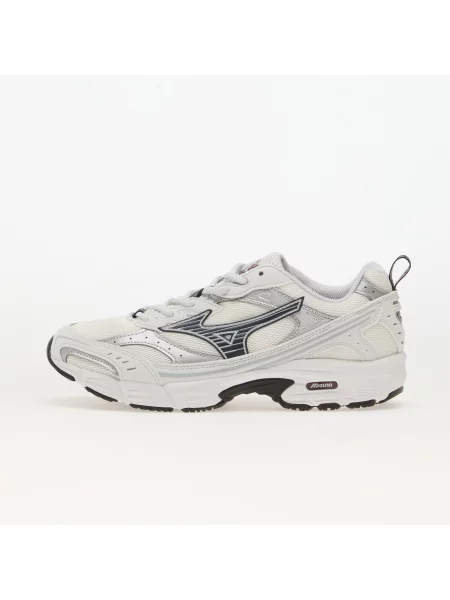 Pantofi Mizuno din piele de căprioară alb