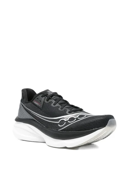 Sneakerși Saucony cu șireturi din dantelă negru