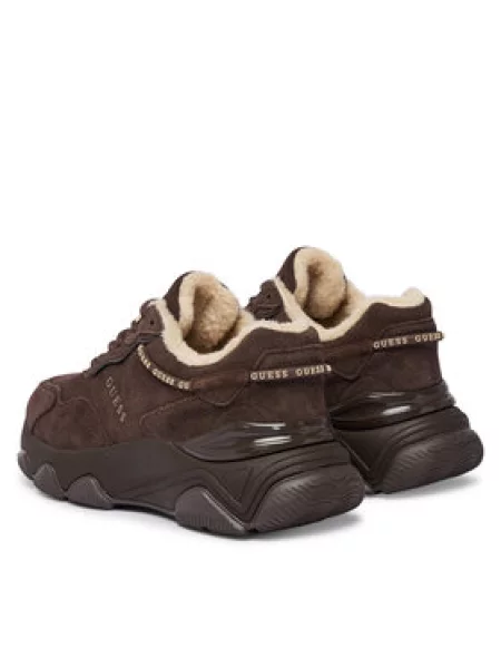 Tenisice Guess Tamno smeđa