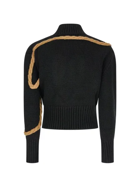 Pulover Chloé cu autograf negru