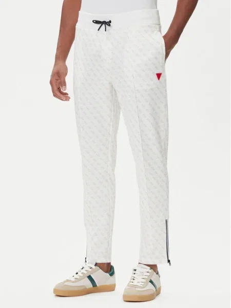 Guess Pantaloni trening alb