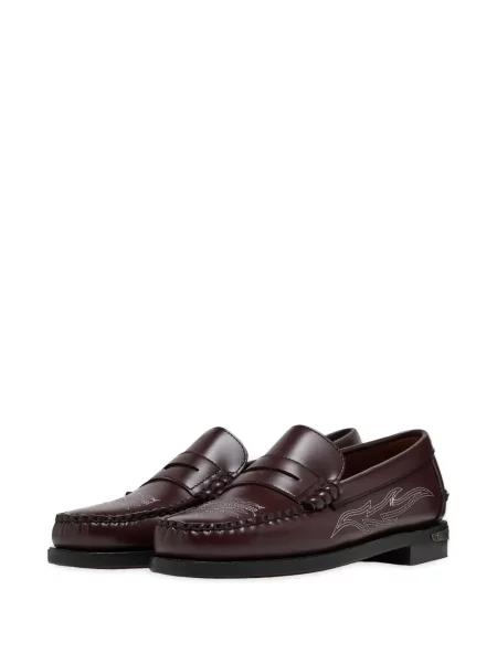 Лоуфъри Sebago бродирани кафяво
