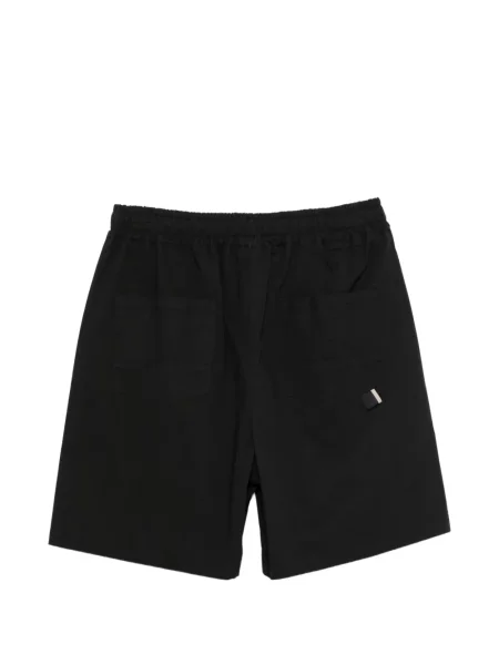 Pantaloni scurți Low Brand cu autograf negru
