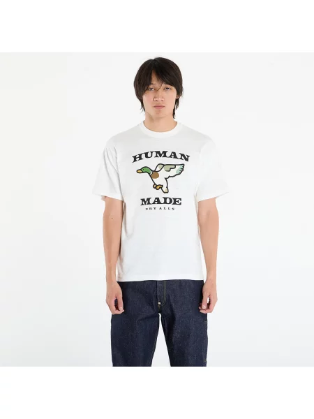 Тениска Human Made бяло