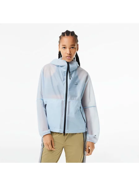 Lacoste przezroczysta wiatrówka