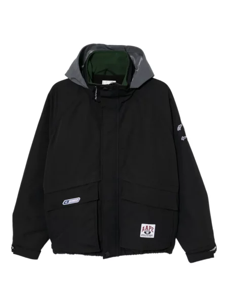 Geacă Aape By A Bathing Ape cu petice negru