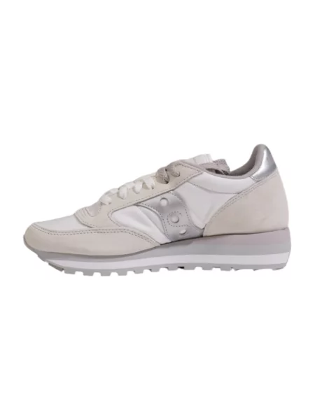 Sneakersy Saucony Jazz skórzane białe