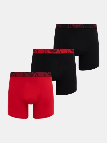 Emporio Armani Underwear boxerky pánske s bavlnou čierna