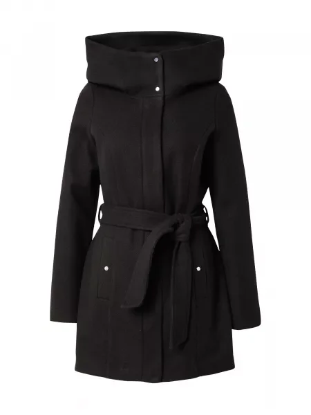 VERO MODA Geacă de primăvară-toamnă negru