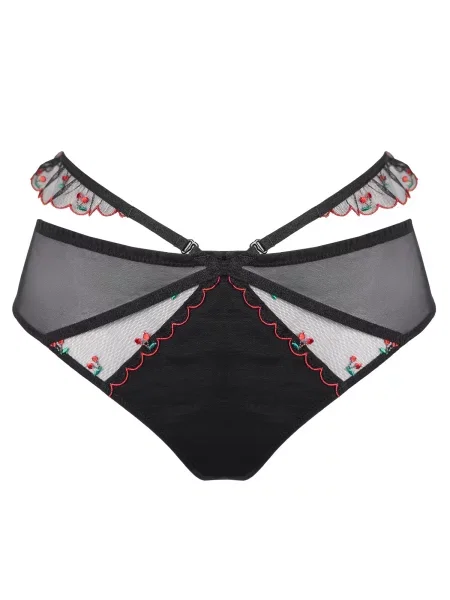 SugarShape Tanga BELLE roșu cireș negru