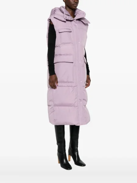 Kamizelka Marc O'polo z kapturem fioletowa