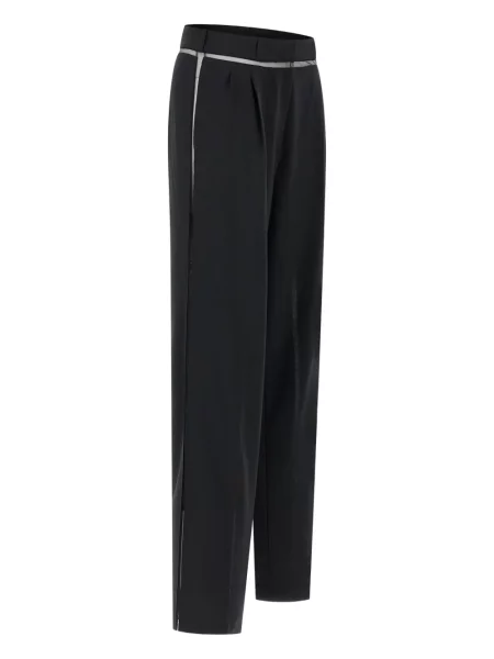 Pantaloni Nensi Dojaka plisate negru
