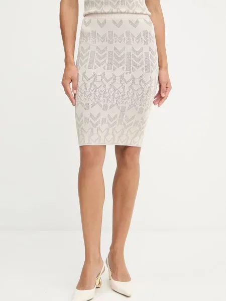 Marciano Guess spódnica BILLIE mini ołówkowa beżowy
