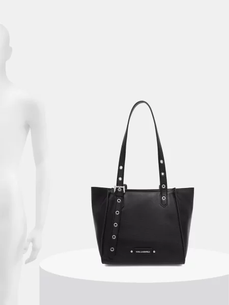 Кожаная сумка шоппер Karl Lagerfeld