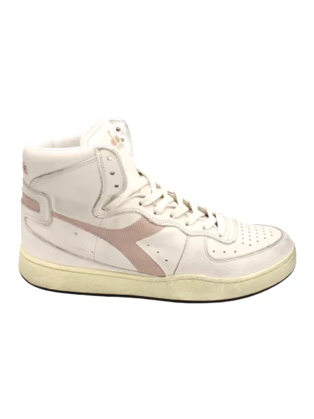 Sneakersy Diadora retro do koszykówki białe
