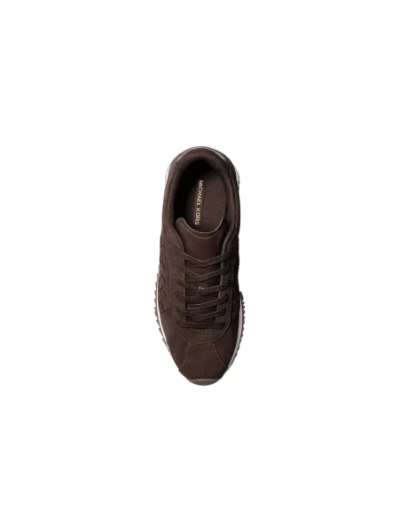 Sneakersy Michael Michael Kors zamszowe brązowe