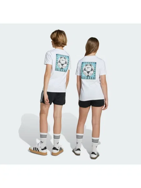 Szorty dziecięce Adidas białe