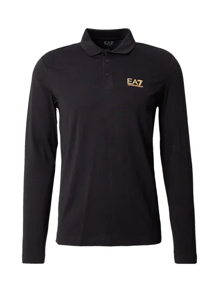 Tenisz pólóing Ea7 Emporio Armani fekete