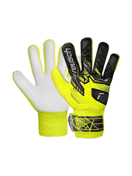 REUSCH rękawice bramkarskie Attrakt Starter Solid Junior żółte