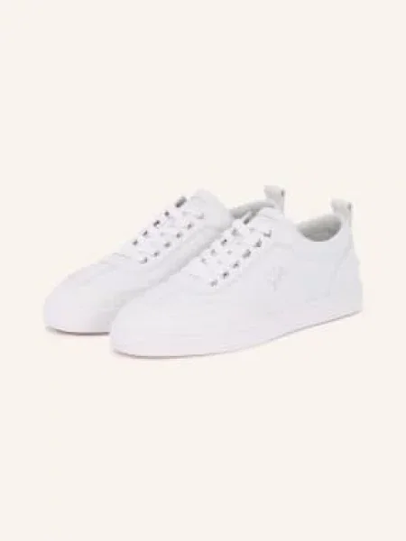 Christian Louboutin Trampki Retero weiss białe