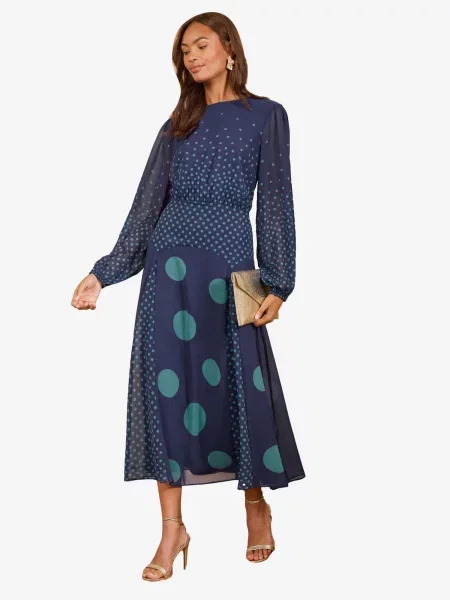 Love & roses Rochie închis / verde jad albastru