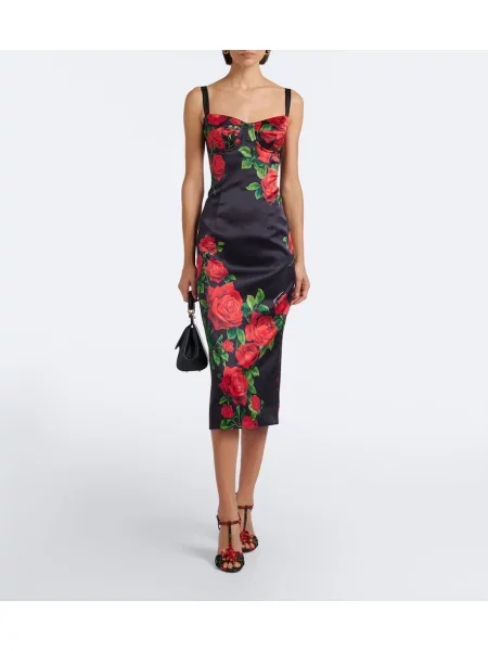 Rochie Dolce&gabbana de mătase cu model floral