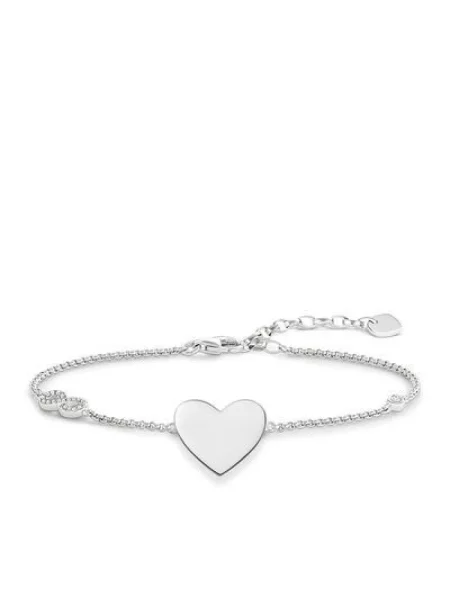 Bransoletka Thomas Sabo w serca szara