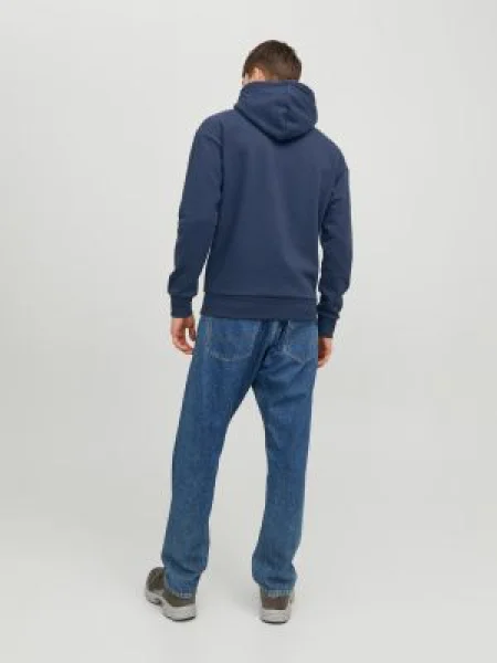 JACK & JONES Mikina JOSH námornícka modrá