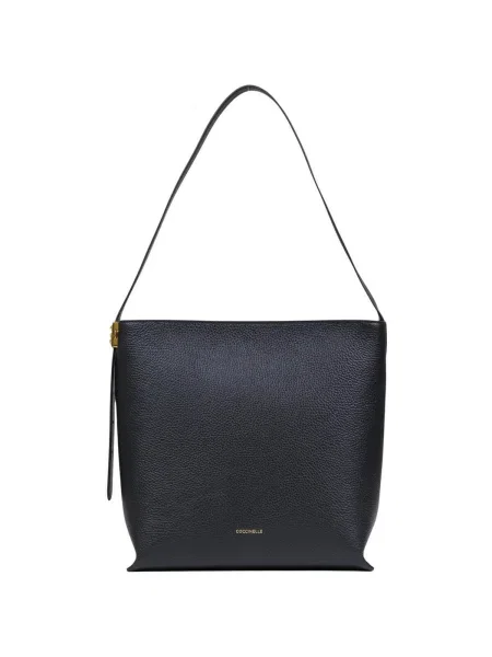 Geanta crossbody Coccinelle din piele negru