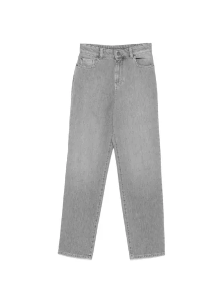 Cu centură blugi Emporio Armani gri