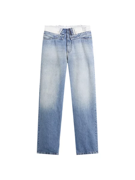 Jeansy Mm6 Maison Margiela niebieskie