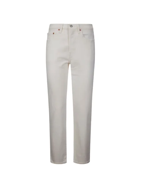 Cropp blugi drepți Levi's® zdrențuiți cu 5 buzunare albastru