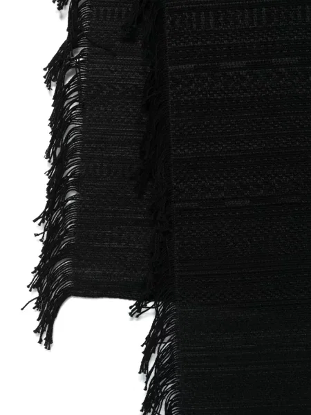 Fular Max Mara din jacard negru