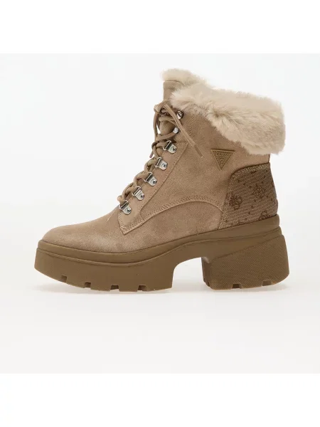 Боти Guess бежово