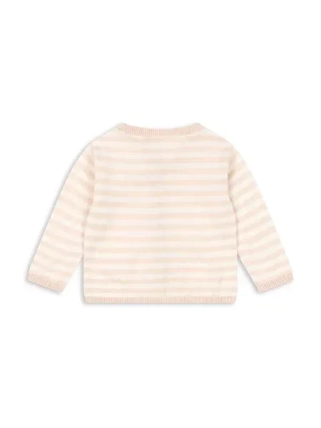 Fanga Fontana Kojenecký kardigan VENTI KNIT CARDIGAN GOTS béžový