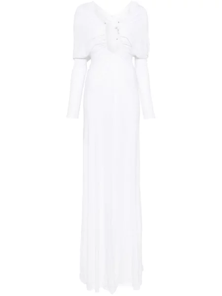 Rochie maxi Christopher Esber de costum alb