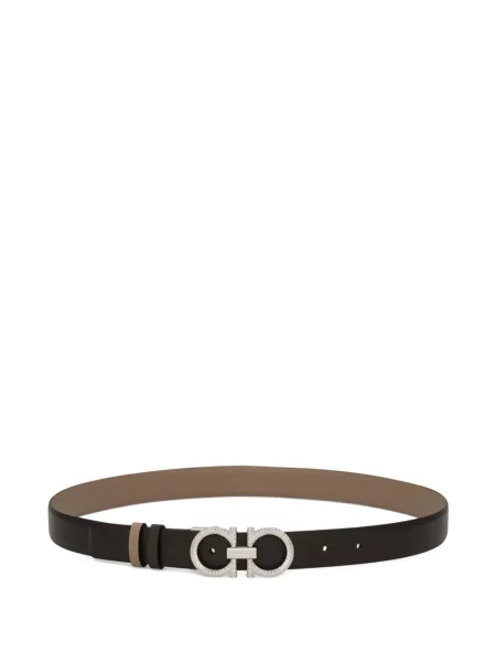 Cu centură reversibil curea Ferragamo maro