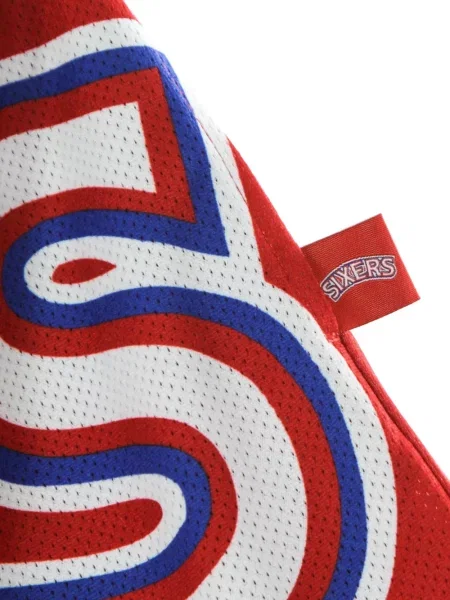 Pantaloni scurți Mitchell & Ness cu imagine roșu