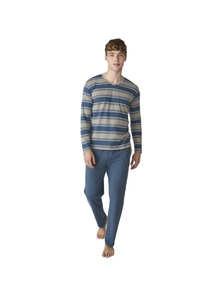 Pijamale J&j Brothers albastru