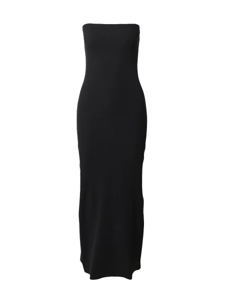 WEEKDAY Rochie Tania metalic gri