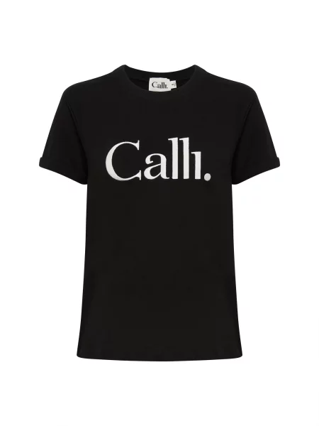 Calli Tricou negru alb