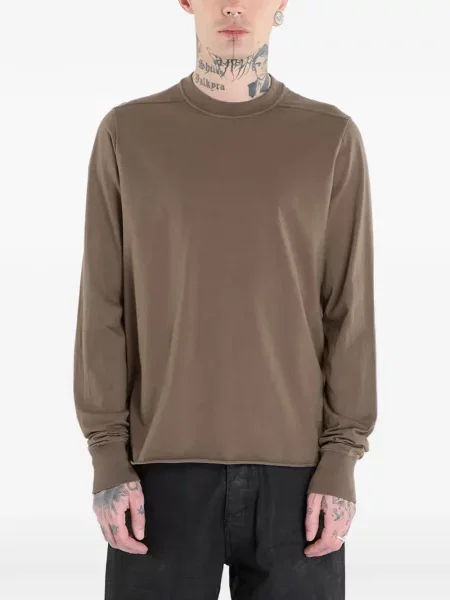 Tricou Rick Owens Drkshdw cu decolteu rotund maro